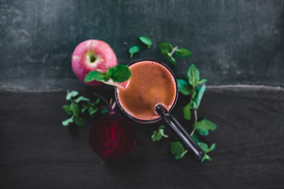 Jablečné smoothie se skořicí